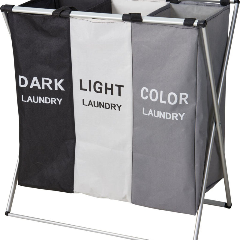 Afbeelding laden in galerijviewer, Bathroom solutions wasmand 58x40x58 cm polyester