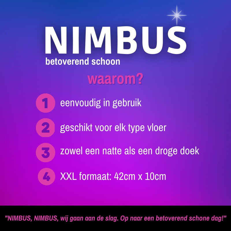 Load image into Gallery viewer, Nimbus magic floorpads dry wet 42cm pak a 2 stuks