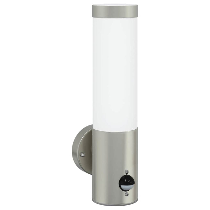 Load image into Gallery viewer, Vidaxl buiten wandlamp zilver 12 x 8,5 x 29 cm
