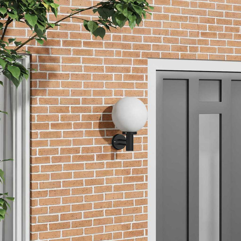 Load image into Gallery viewer, Vidaxl buiten wandlamp zwart 28 x 25 x 38 cm