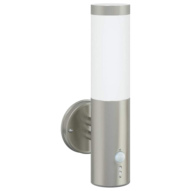 Load image into Gallery viewer, Vidaxl buiten wandlamp zilver 15 x 7,5 x 33 cm