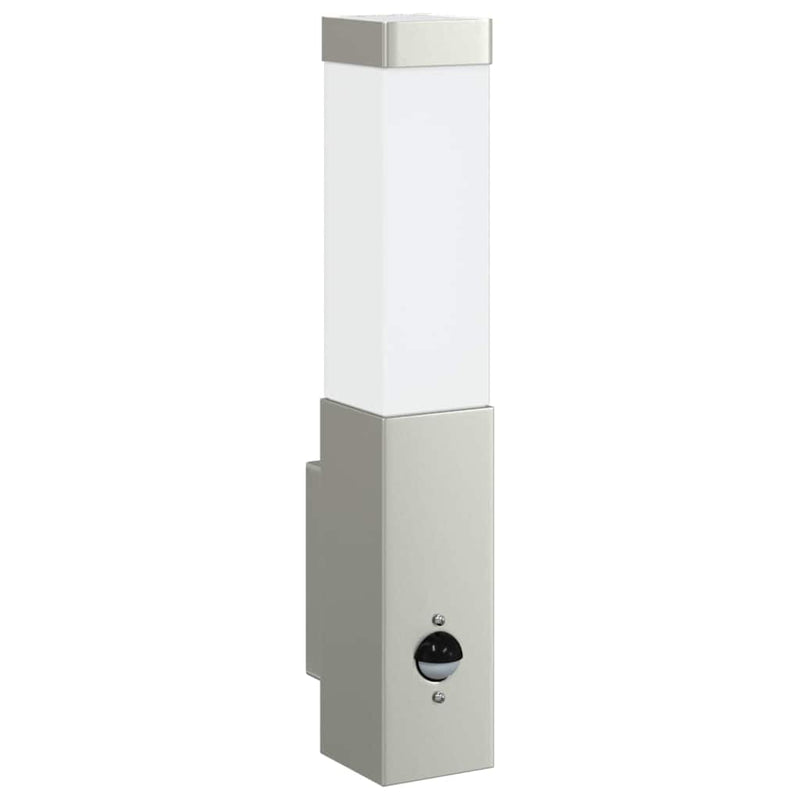 Load image into Gallery viewer, Vidaxl buiten wandlamp zilver 10.5 x 6 x 33 cm