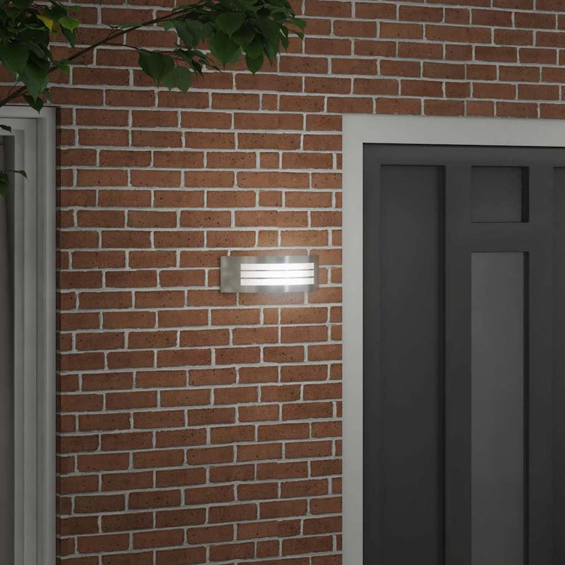 Load image into Gallery viewer, Vidaxl buiten wandlamp zilver 32 x 10 x 10 cm