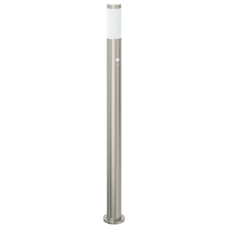 Load image into Gallery viewer, Vidaxl bolderverlichting met sensor 110 cm roestvrij staal ip44