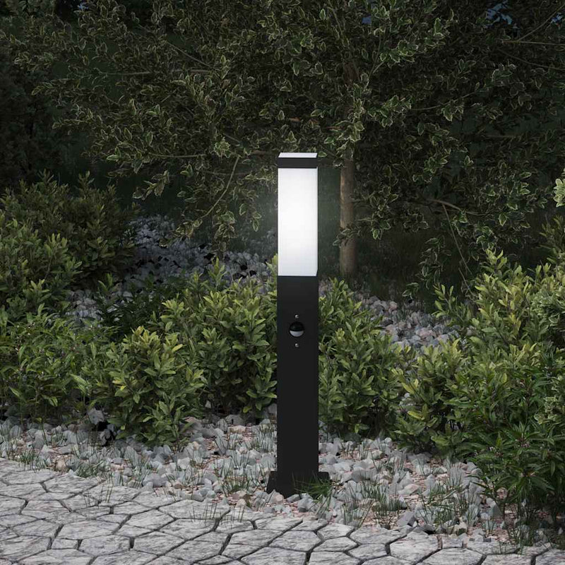 Load image into Gallery viewer, Vidaxl bolderverlichting met sensor 50 cm zwart ip44