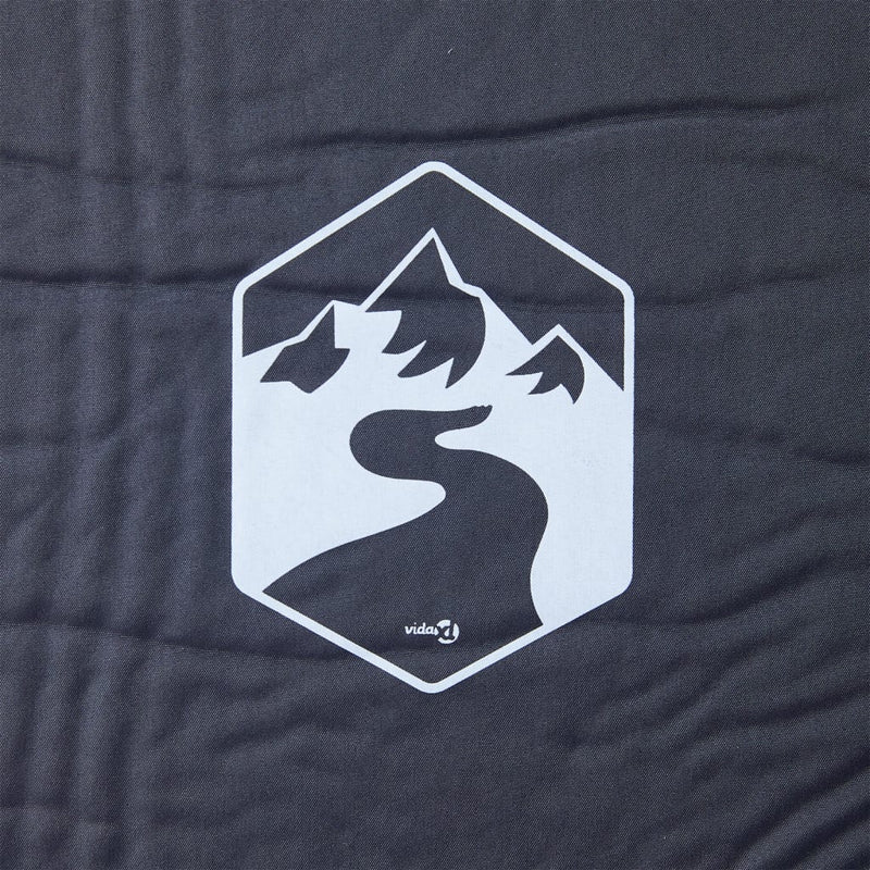 Load image into Gallery viewer, Vidaxl kampeermatras met kussen zelfopblazend 1-persoons grijs