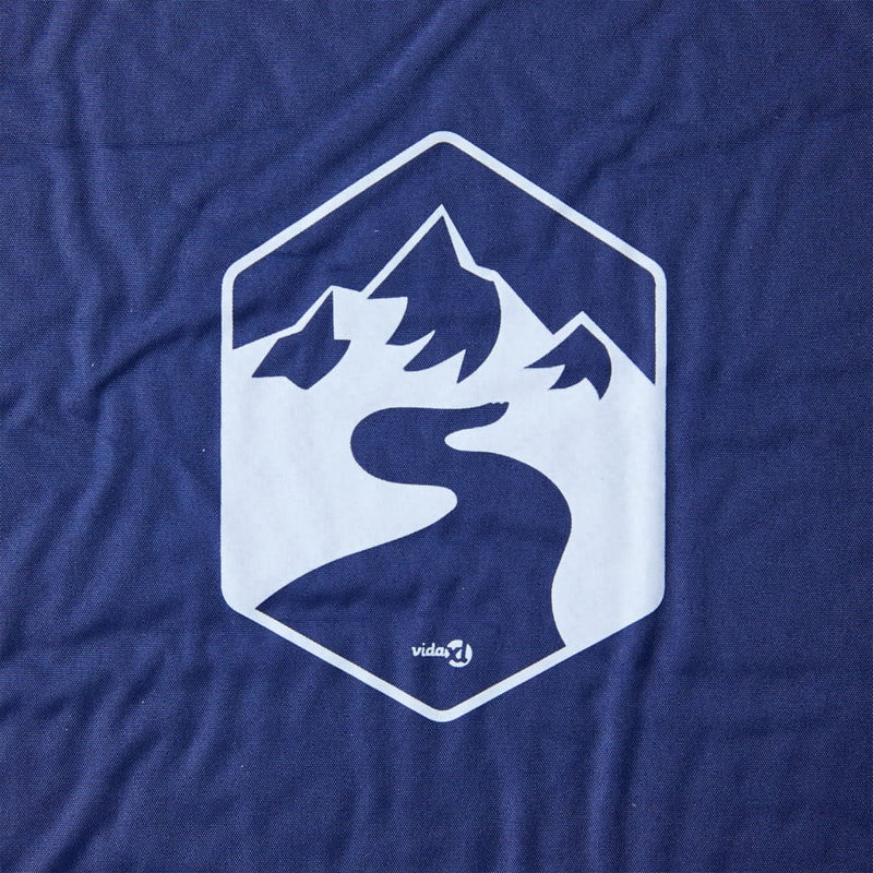 Load image into Gallery viewer, Vidaxl kampeermatras met kussen zelfopblazend 1-persoons marineblauw