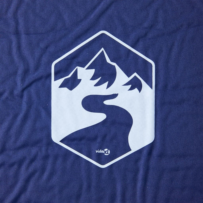 Load image into Gallery viewer, Vidaxl kampeermatras met kussen zelfopblazend 1-persoons marineblauw