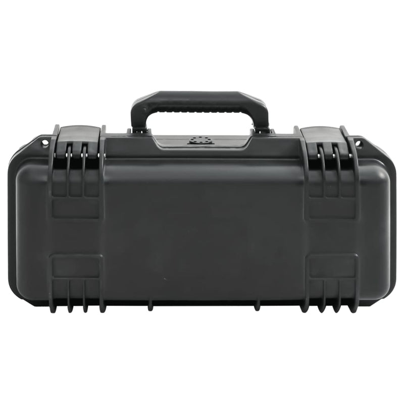 Load image into Gallery viewer, Vidaxl flightcase draagbaar 46,5x21,5x17,5 cm pp zwart
