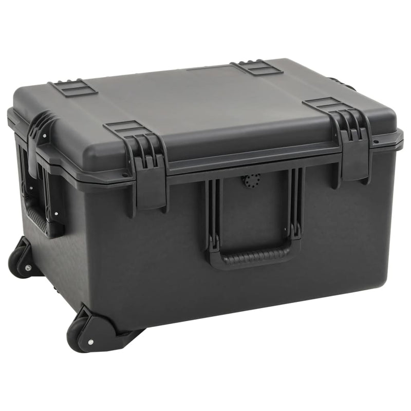 Load image into Gallery viewer, Vidaxl flightcase draagbaar 62,5x49,5x37 cm pp zwart