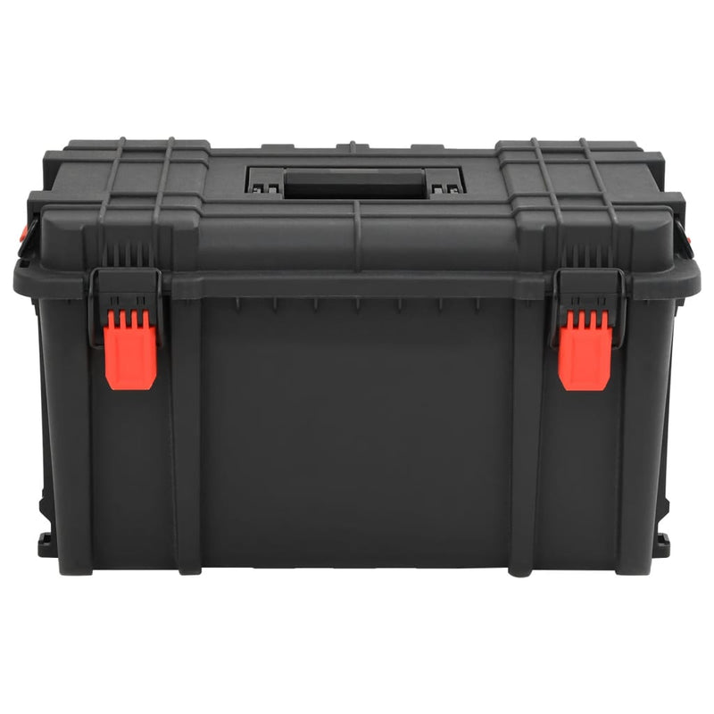 Load image into Gallery viewer, Vidaxl flightcase draagbaar 57x35x32,5 cm pp zwart