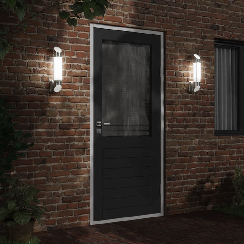 Load image into Gallery viewer, Vidaxl buitenwandlamp roestvrij staal zilverkleurig