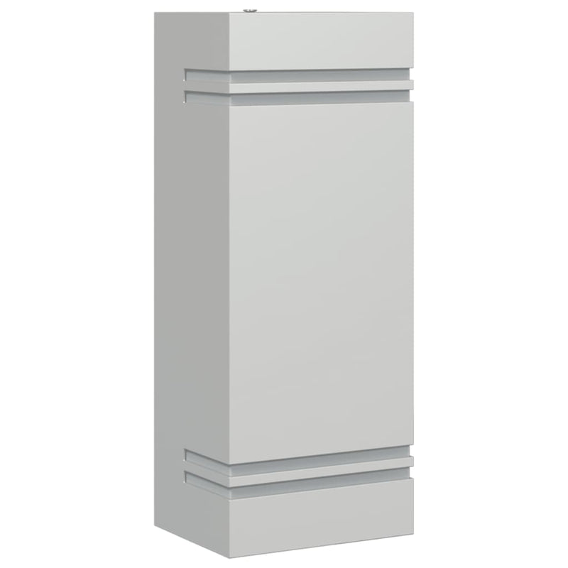 Load image into Gallery viewer, Vidaxl buitenwandlamp roestvrij staal zilverkleurig