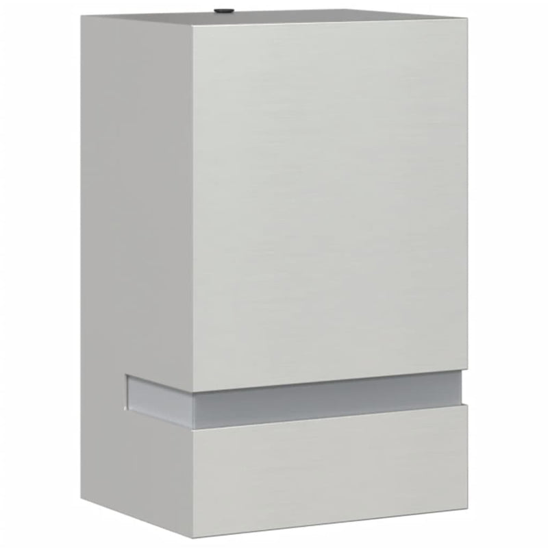 Load image into Gallery viewer, Vidaxl buitenwandlamp roestvrij staal zilverkleurig