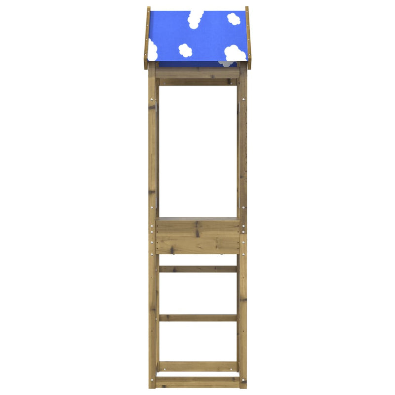 Load image into Gallery viewer, VidaXL Speeltoren 52,5x46,5x208 cm geïmpregneerd grenenhout