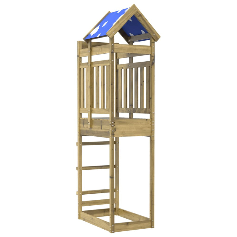 Load image into Gallery viewer, Vidaxl speeltoren 85x52,5x239 cm geïmpregneerd grenenhout