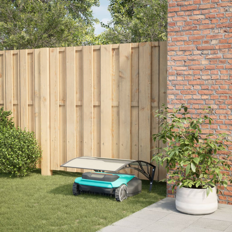 Load image into Gallery viewer, Vidaxl robotmaaiergarage zwart 80x101x46 cm