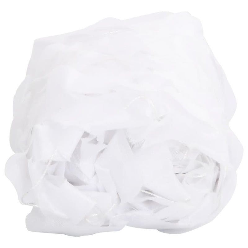 Load image into Gallery viewer, Vidaxl camouflagenet met opbergzak 833x609 cm wit