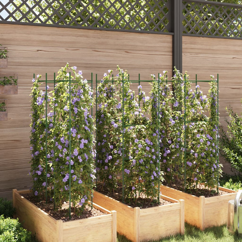 Load image into Gallery viewer, VidaXL Tomatenkooien 6 st 116 cm staal en polypropeen