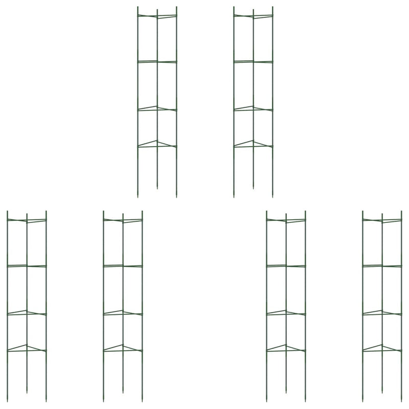 Load image into Gallery viewer, Vidaxl tomatenkooi 6 st 154 cm staal en polypropeen