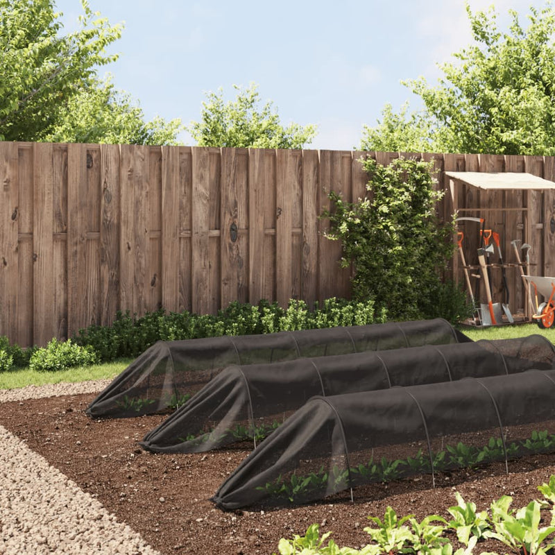 Load image into Gallery viewer, Vidaxl kweektunnels 3 st staal en polyetheen zwart