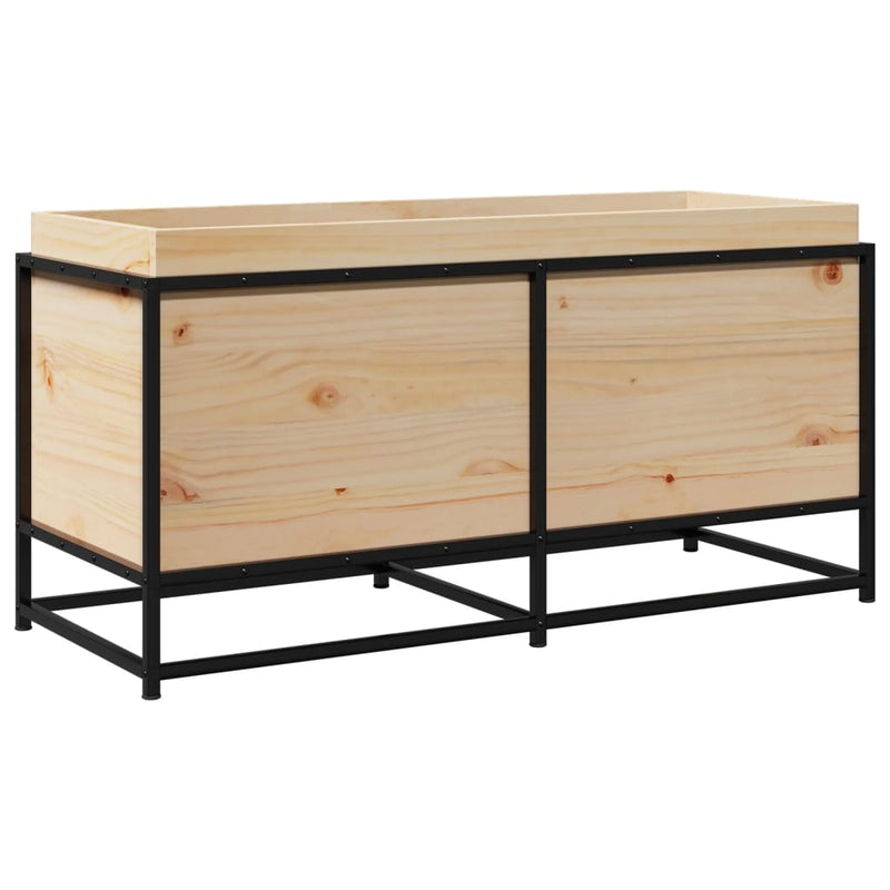 Load image into Gallery viewer, Vidaxl plantenbak 100x40x50 cm massief grenenhout