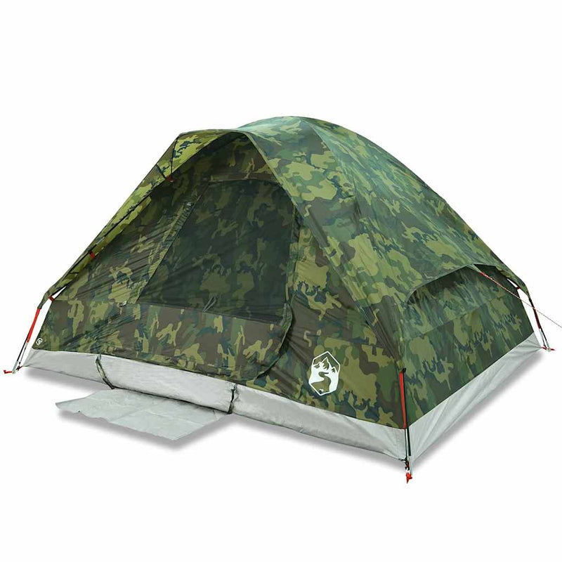 Load image into Gallery viewer, Vidaxl koepeltent 6-persoons waterdicht camouflage