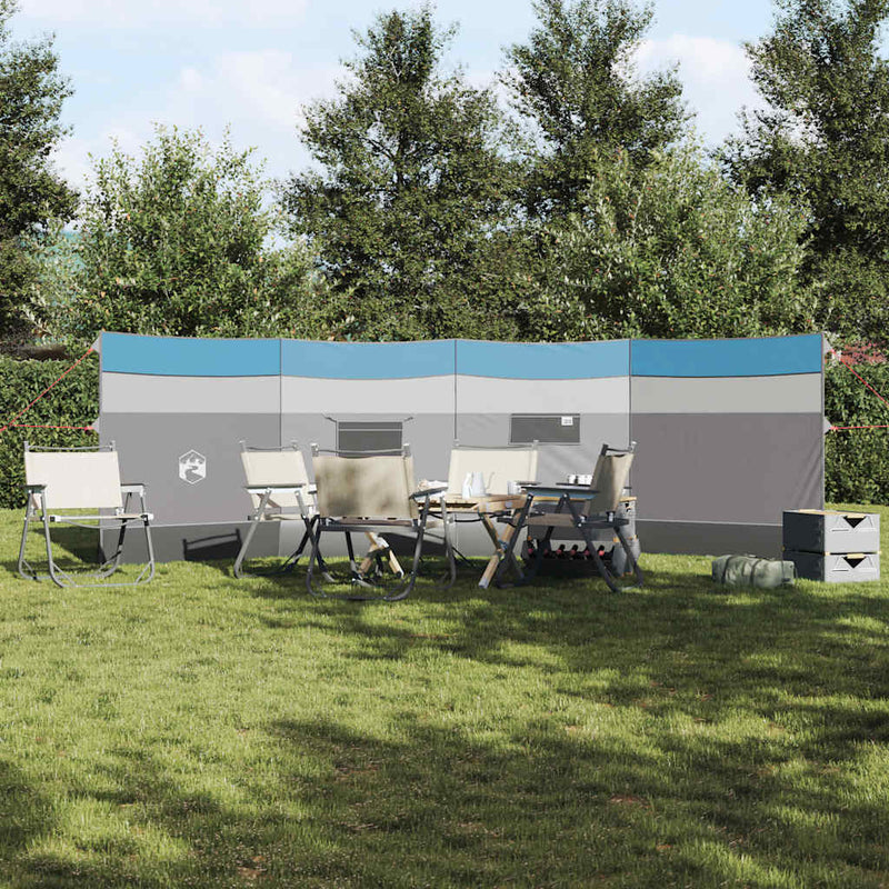 Load image into Gallery viewer, Vidaxl windscherm camping waterdicht 510x153 cm blauw