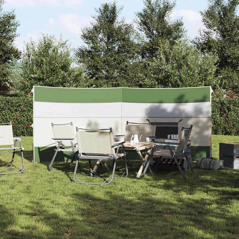 Load image into Gallery viewer, Vidaxl windscherm camping waterdicht 340x130 cm groen