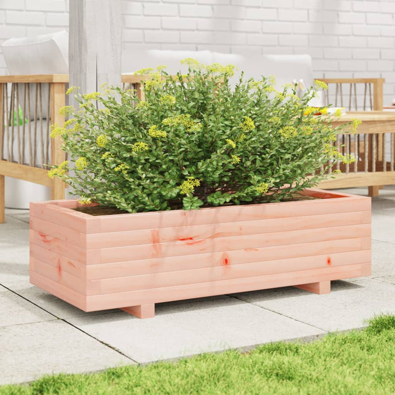 Afbeelding laden in galerijviewer, Vidaxl plantenbak 90x40x26,5 cm massief douglashout