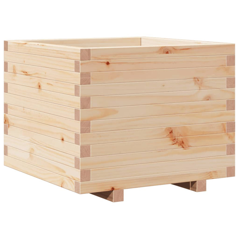 Load image into Gallery viewer, Vidaxl plantenbak 60x60x49,5 cm massief grenenhout