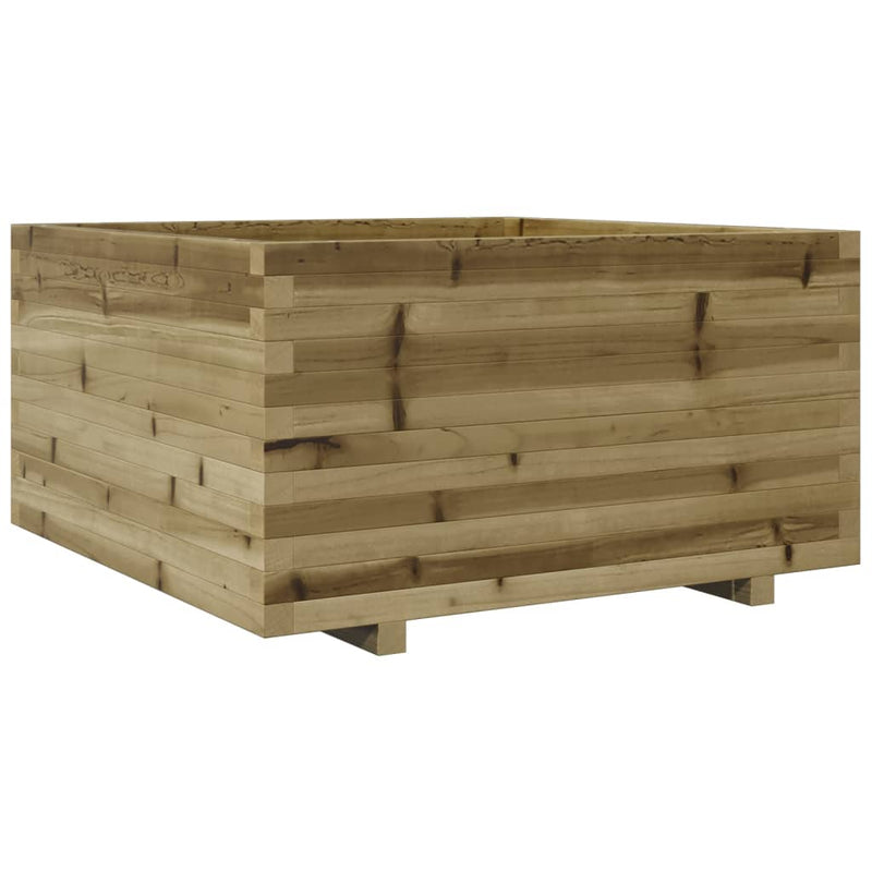 Afbeelding laden in galerijviewer, VidaXL Plantenbak 90x90x49,5 cm geïmpregneerd grenenhout