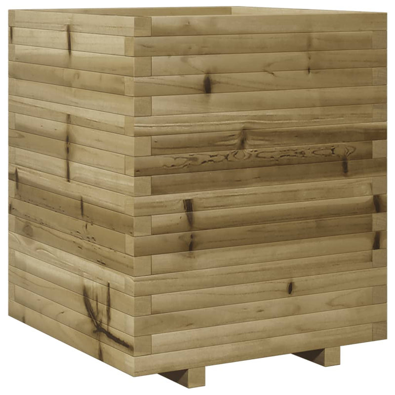Load image into Gallery viewer, VidaXL Plantenbak 60x60x72 cm geïmpregneerd grenenhout