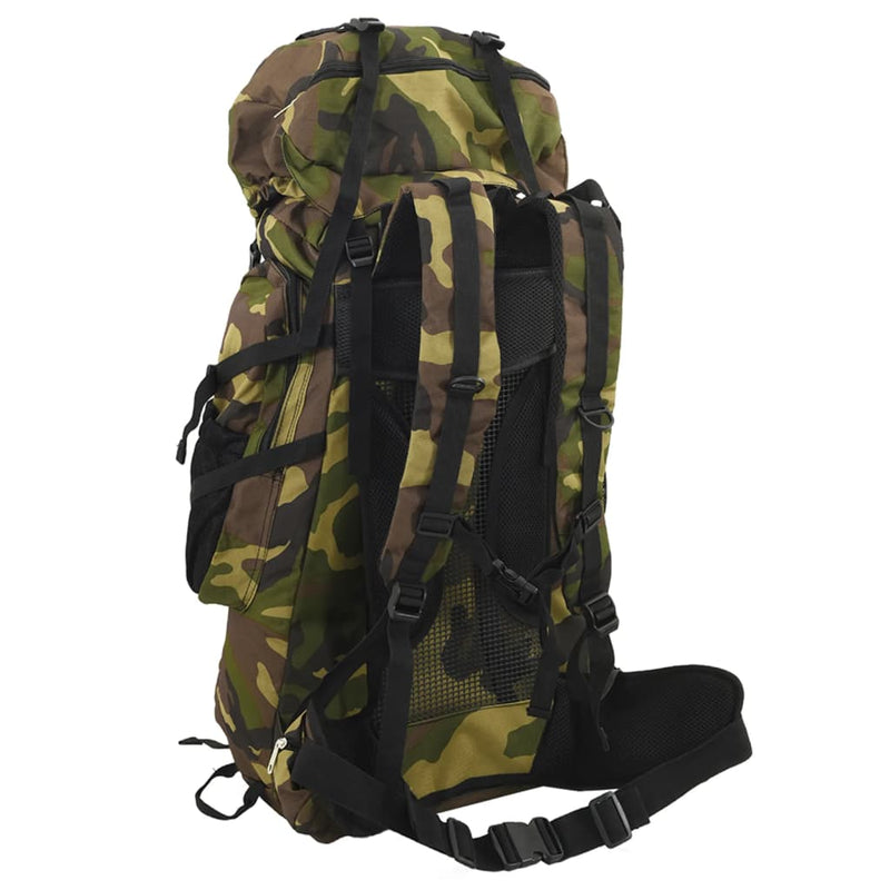 Load image into Gallery viewer, Vidaxl wandelrugzak 60 l camouflage oxford stof groen