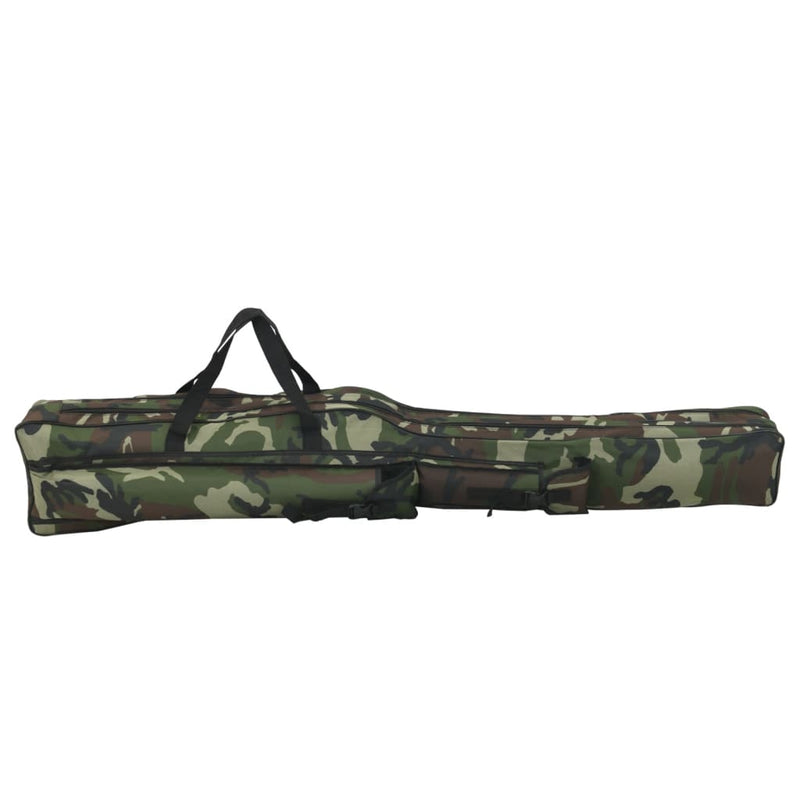 Load image into Gallery viewer, Vidaxl hengeltas 160 cm camouflage oxford stof groen
