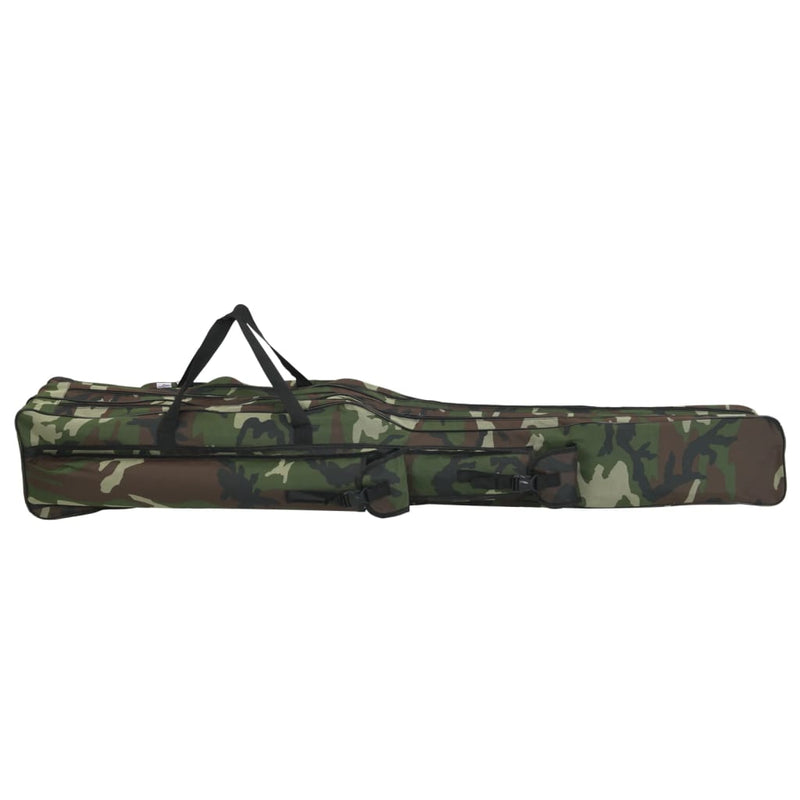 Load image into Gallery viewer, Vidaxl hengeltas 160 cm camouflage oxford stof groen