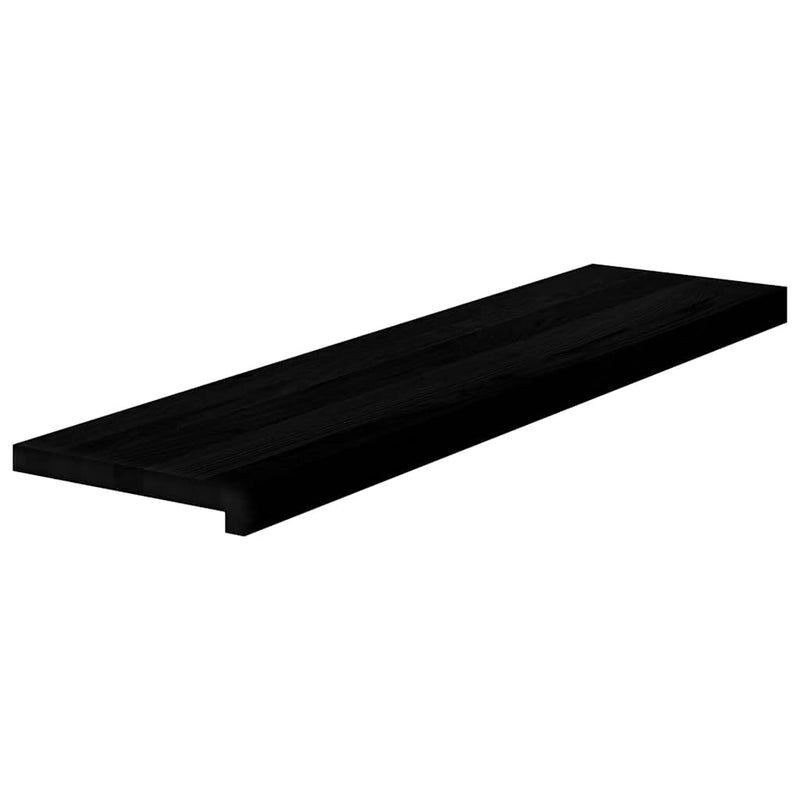 Load image into Gallery viewer, Vidaxl traptreden 4 st 100x25x2 cm massief eikenhout donkerbruin