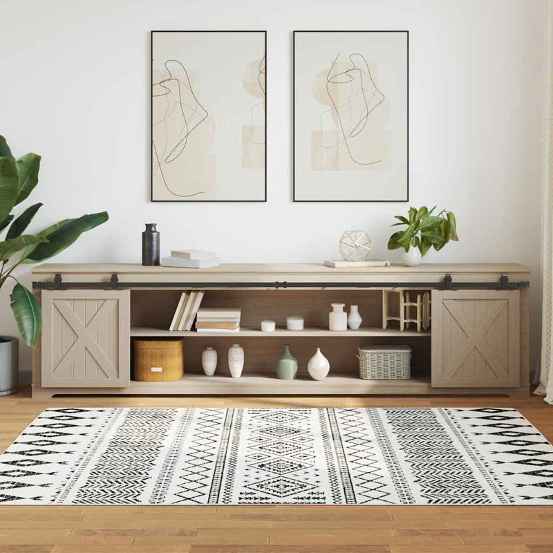 Load image into Gallery viewer, Vidaxl ophangset voor schuifdeur 244 cm koolstofstaal