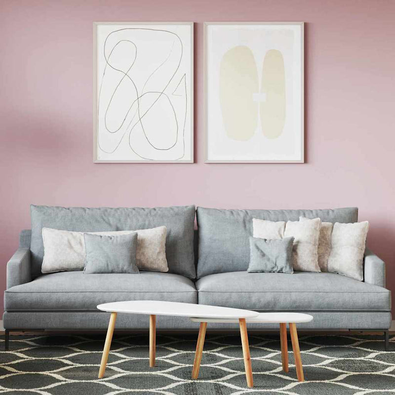 Load image into Gallery viewer, Vidaxl muurverf roze 2,5 l wandprint