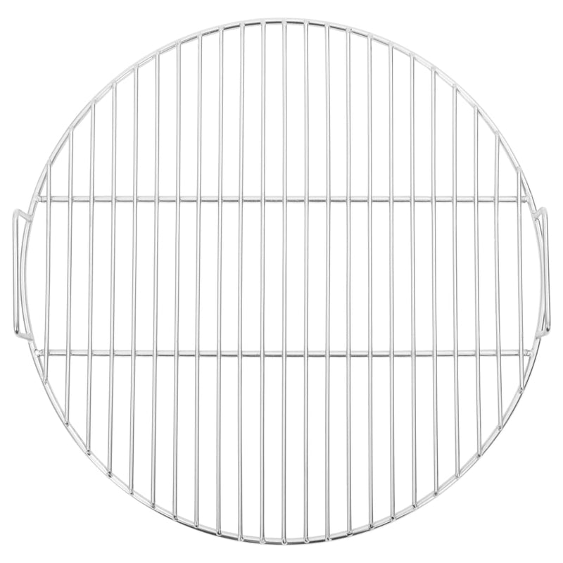 Load image into Gallery viewer, Vidaxl barbecuerooster met handgrepen rond ø44,5 cm 304 roestvrijstaal
