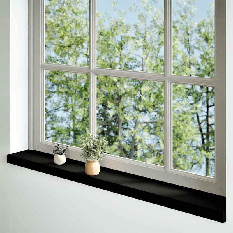 Load image into Gallery viewer, Vidaxl vensterbanken 2 st 110x15x2 cm massief eikenhout donkerbruin