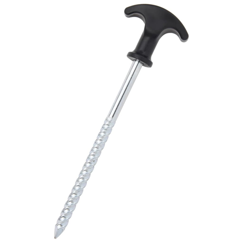 Load image into Gallery viewer, Vidaxl tentharingen 24 st ø7 mm 17 cm gegalvaniseerd staal