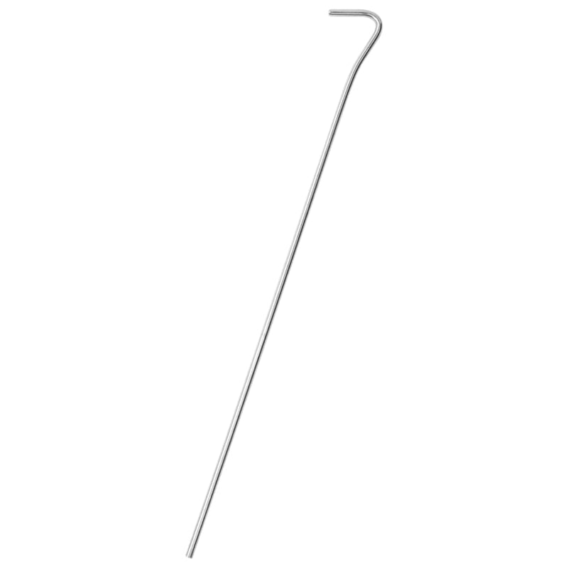 Load image into Gallery viewer, Vidaxl tentharingen 50 st ø4 mm 30 cm gegalvaniseerd staal