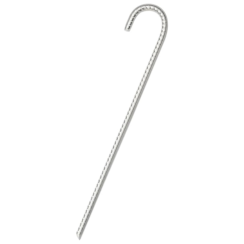 Load image into Gallery viewer, Vidaxl tentharingen 6 st ø10 mm 37 cm gegalvaniseerd staal