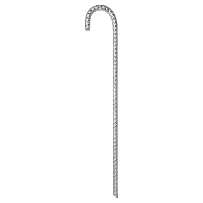 Load image into Gallery viewer, Vidaxl tentharingen 12 st ø12 mm 41,5 cm gegalvaniseerd staal