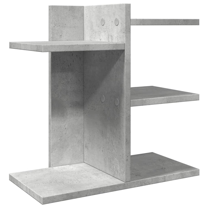 Load image into Gallery viewer, Vidaxl bureau organiser 42x21,5x42 cm bewerkt hout betongrijs