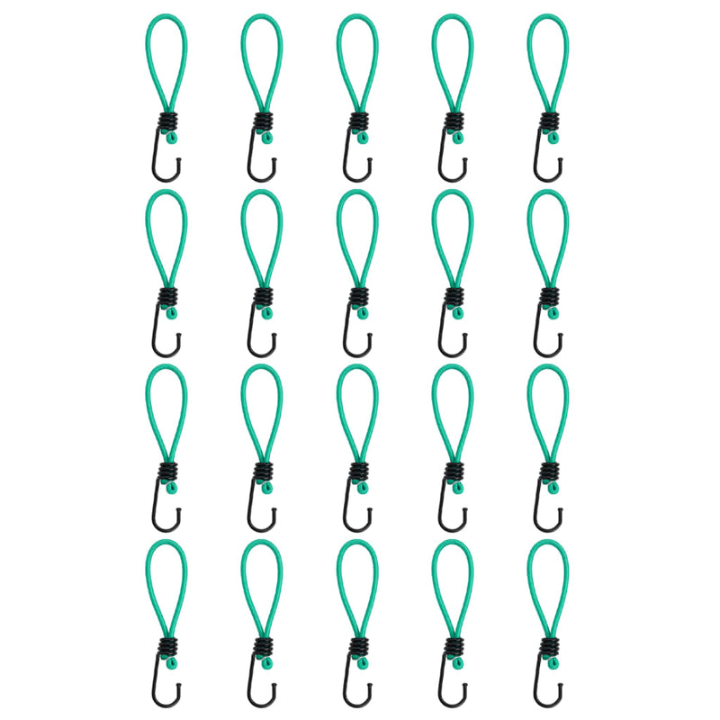 Load image into Gallery viewer, Vidaxl spanelastieken met haken 20 st 15 cm