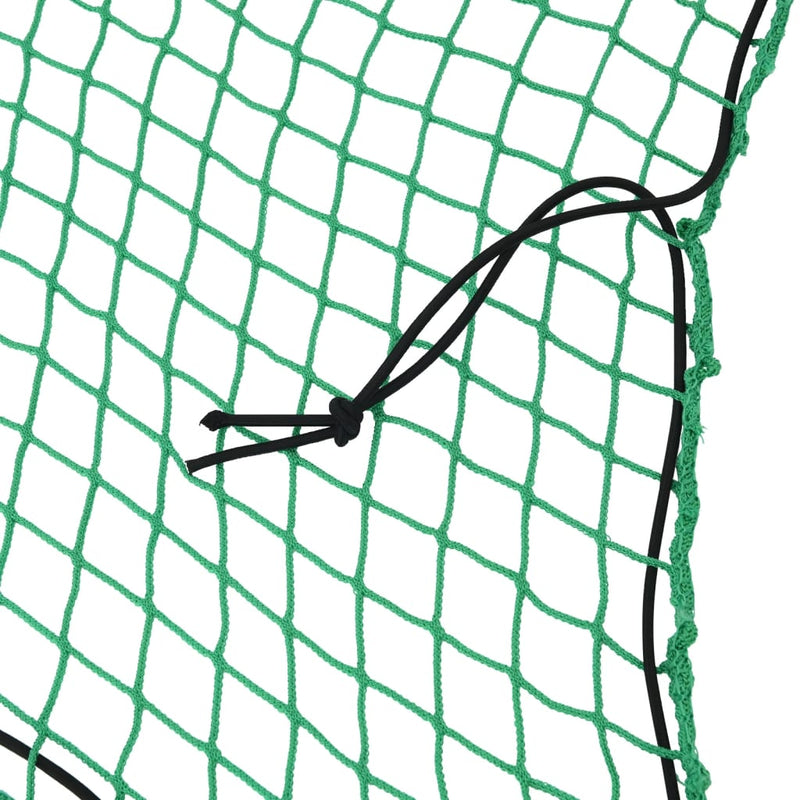 Load image into Gallery viewer, Vidaxl aanhangwagennet elastisch touw 6x3,5 m polypropeen groen