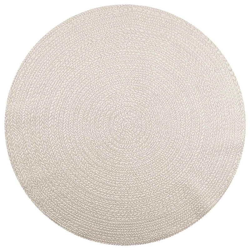 Load image into Gallery viewer, Vidaxl vloerkleed zizur room binnen en buiten ø 200 cm jute look