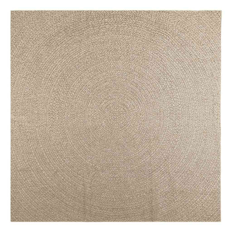 Load image into Gallery viewer, Vidaxl vloerkleed zizur beige binnen en buiten 240x240 cm jute look